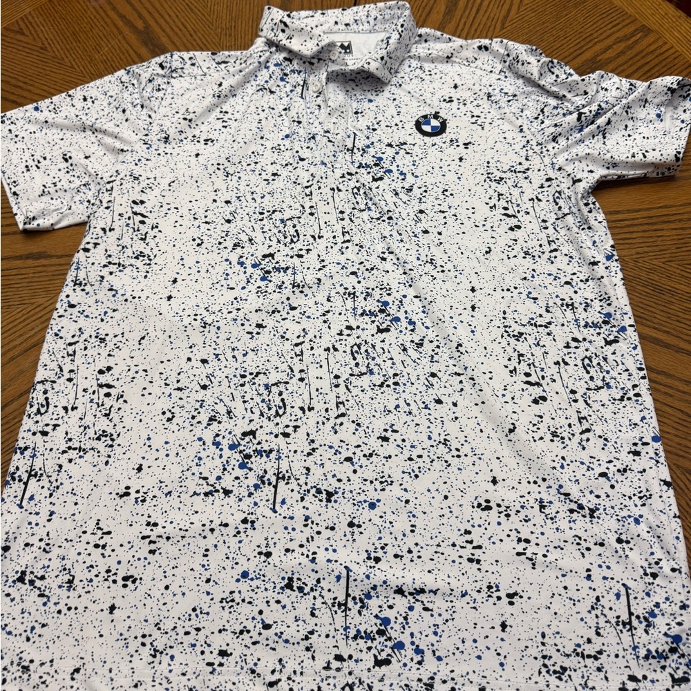 Novus BMW Splatter Paint Polo